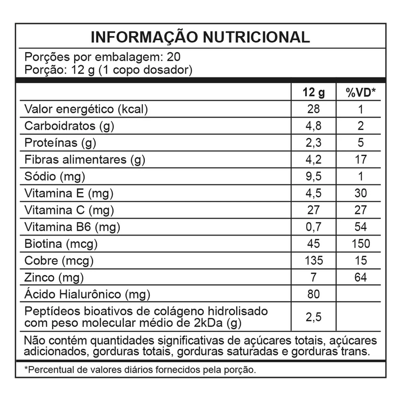 colágeno de maçã do amor - 240g - the supply