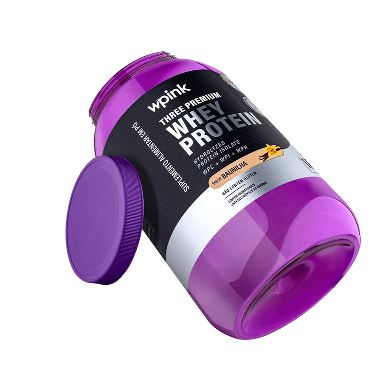 three premium whey protein baunilha 3W - (1kg)