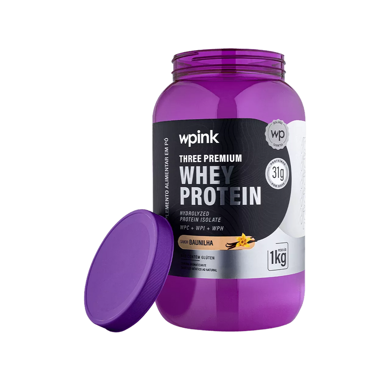 three premium whey protein baunilha 3W - (1kg)