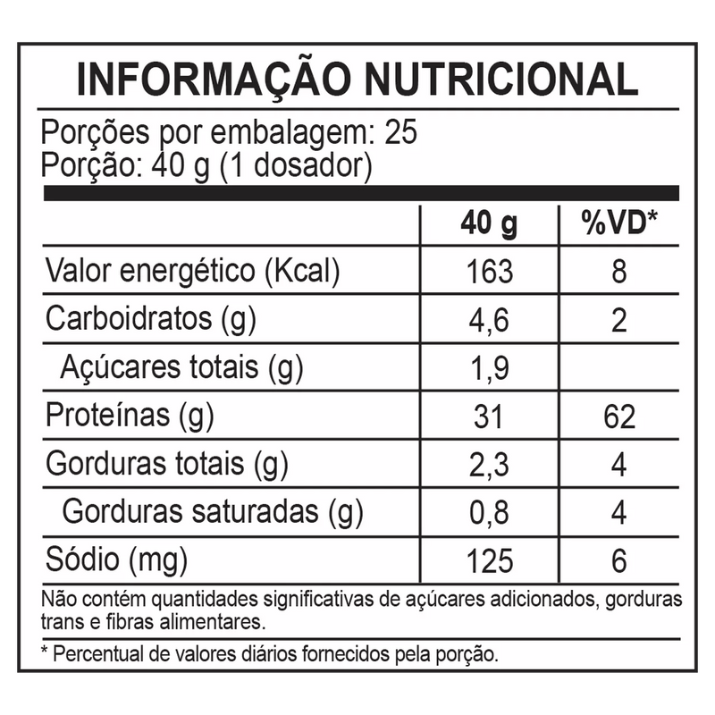 three premium whey protein paçoca 3W - (1kg)